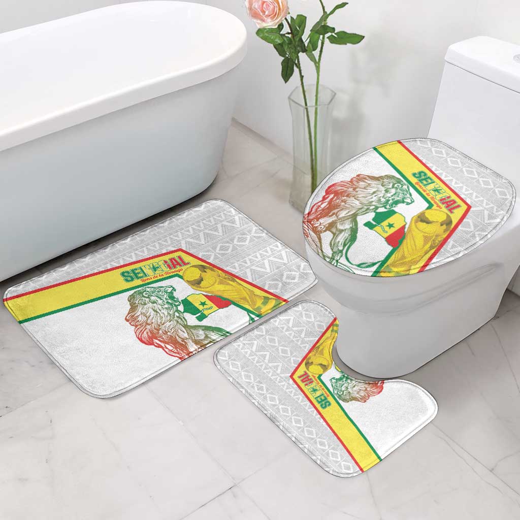 Senegal Football Bathroom Set 2026 Come On Lions de la Teranga - Wonder Print Shop