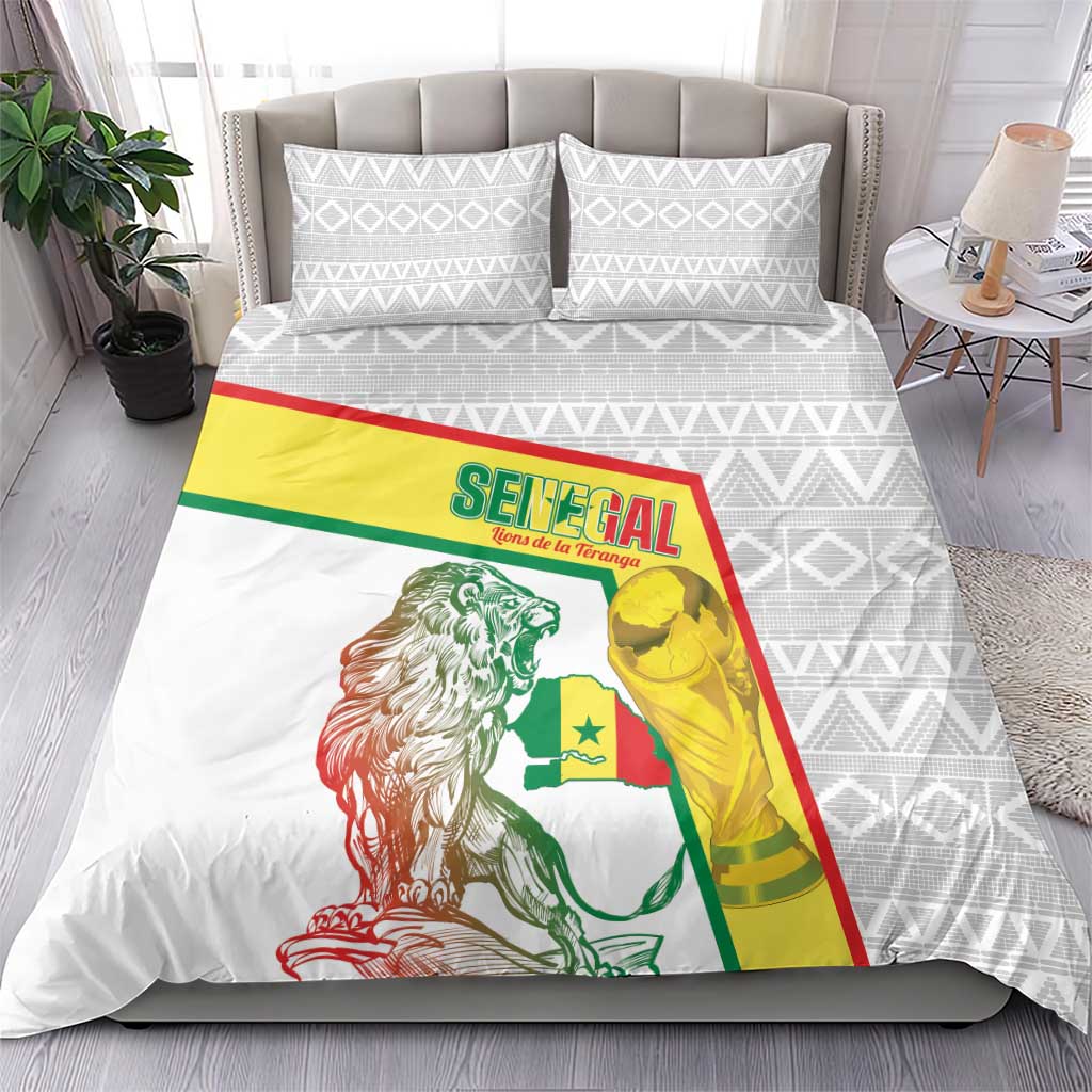 Senegal Football Bedding Set 2026 Come On Lions de la Teranga - Wonder Print Shop