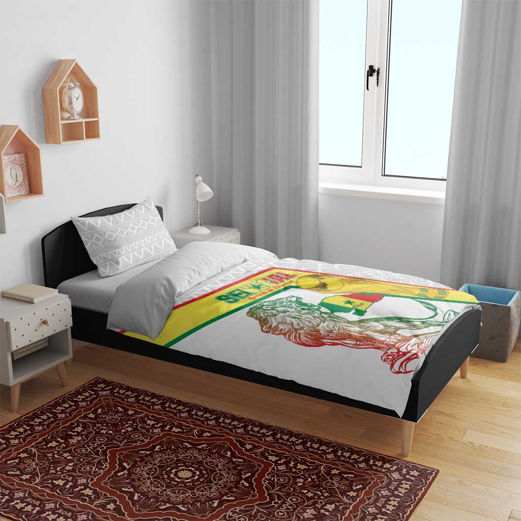 Senegal Football Bedding Set 2026 Come On Lions de la Teranga - Wonder Print Shop