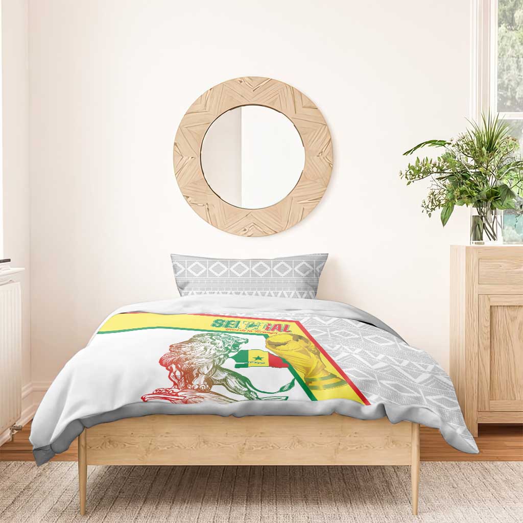 Senegal Football Bedding Set 2026 Come On Lions de la Teranga - Wonder Print Shop