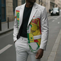 Personalized Senegal Football Blazer 2026 Come On Lions de la Teranga - Wonder Print Shop