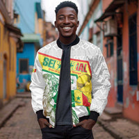 Personalized Senegal Football Bomber Jacket 2026 Come On Lions de la Teranga - Wonder Print Shop
