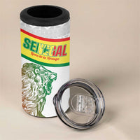 Personalized Senegal Football 4 in 1 Can Cooler Tumbler 2026 Come On Lions de la Teranga - Wonder Print Shop