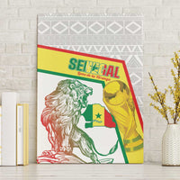 Senegal Football Canvas Wall Art 2026 Come On Lions de la Teranga - Wonder Print Shop