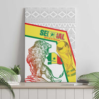 Senegal Football Canvas Wall Art 2026 Come On Lions de la Teranga - Wonder Print Shop
