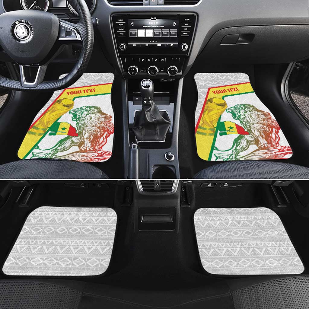 Personalized Senegal Football Car Mats 2026 Come On Lions de la Teranga - Wonder Print Shop