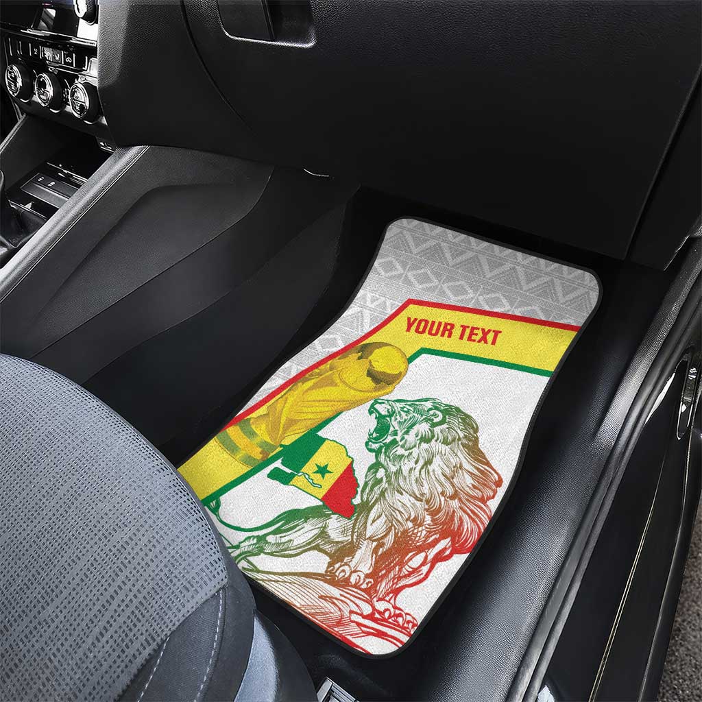 Personalized Senegal Football Car Mats 2026 Come On Lions de la Teranga - Wonder Print Shop