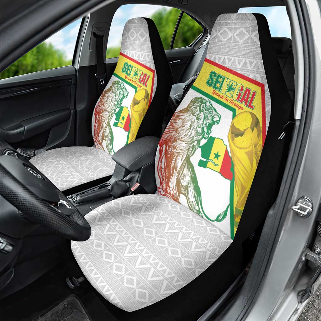 Senegal Football Car Seat Cover 2026 Come On Lions de la Teranga - Wonder Print Shop