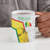 Personalized Senegal Football Ceramic Mug 2026 Come On Lions de la Teranga - Wonder Print Shop