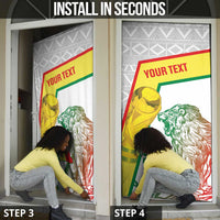 Personalized Senegal Football Door Cover 2026 Come On Lions de la Teranga - Wonder Print Shop