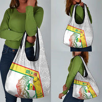 Senegal Football Grocery Bag 2026 Come On Lions de la Teranga - Wonder Print Shop