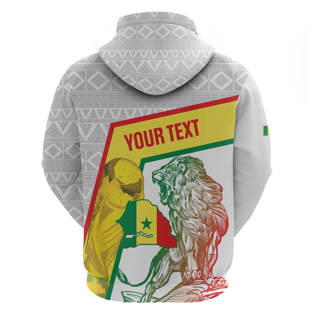 Personalized Senegal Football Hoodie 2026 Come On Lions de la Teranga - Wonder Print Shop