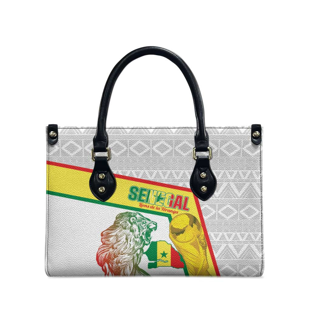 Senegal Football Leather Bag 2026 Come On Lions de la Teranga - Wonder Print Shop