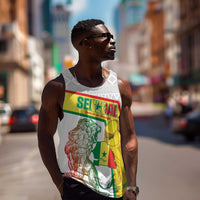 Personalized Senegal Football Men Tank Top 2026 Come On Lions de la Teranga - Wonder Print Shop