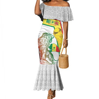 Personalized Senegal Football Mermaid Dress 2026 Come On Lions de la Teranga LT14