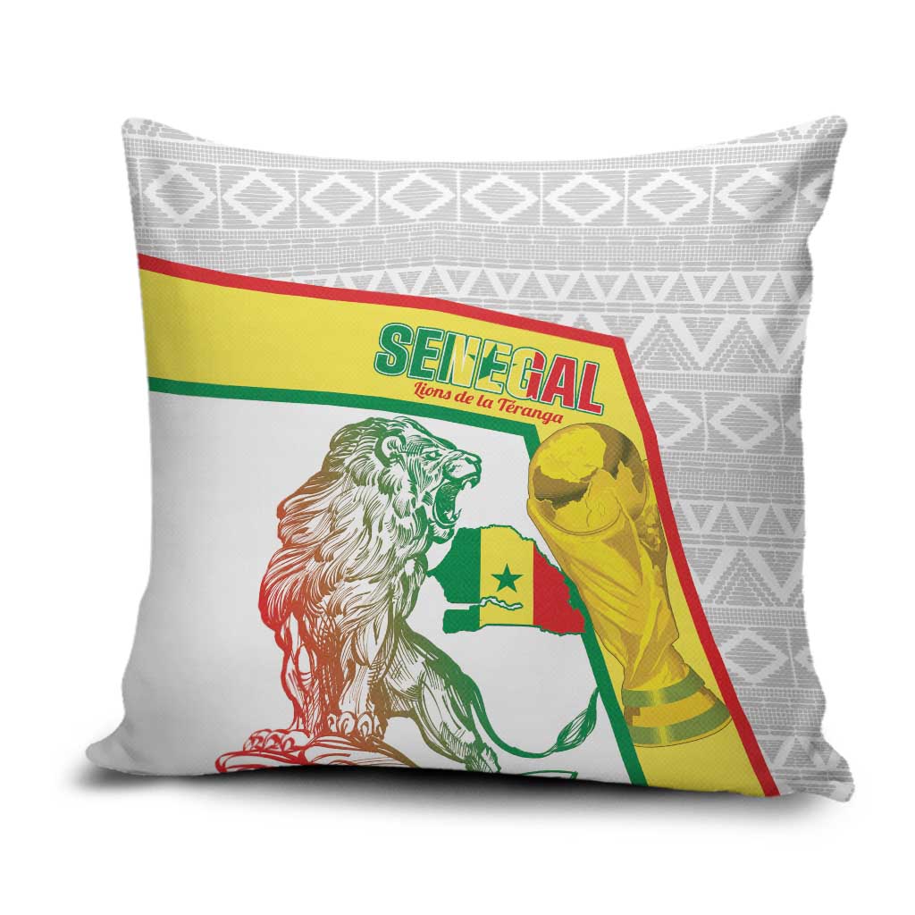 Senegal Football Pillow Cover 2026 Come On Lions de la Teranga - Wonder Print Shop