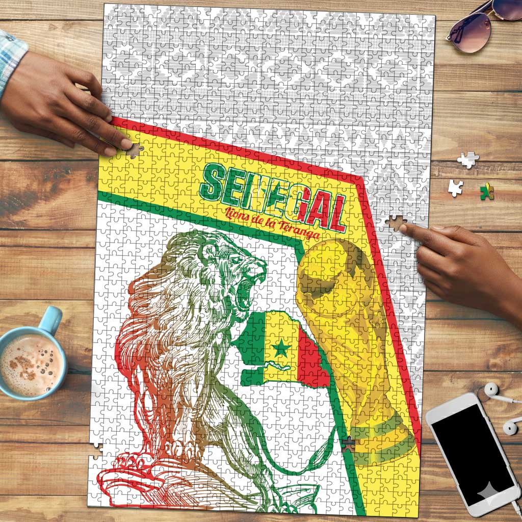 Senegal Football Puzzle 2026 Come On Lions de la Teranga - Wonder Print Shop