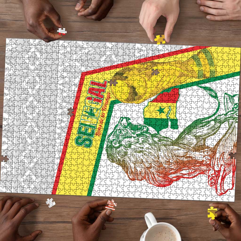 Senegal Football Puzzle 2026 Come On Lions de la Teranga - Wonder Print Shop