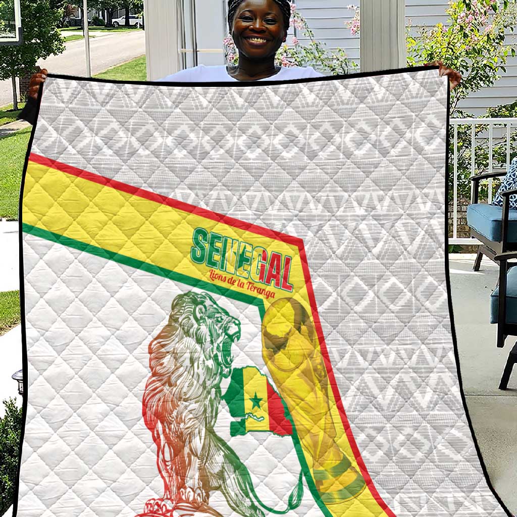 Senegal Football Quilt 2026 Come On Lions de la Teranga - Wonder Print Shop