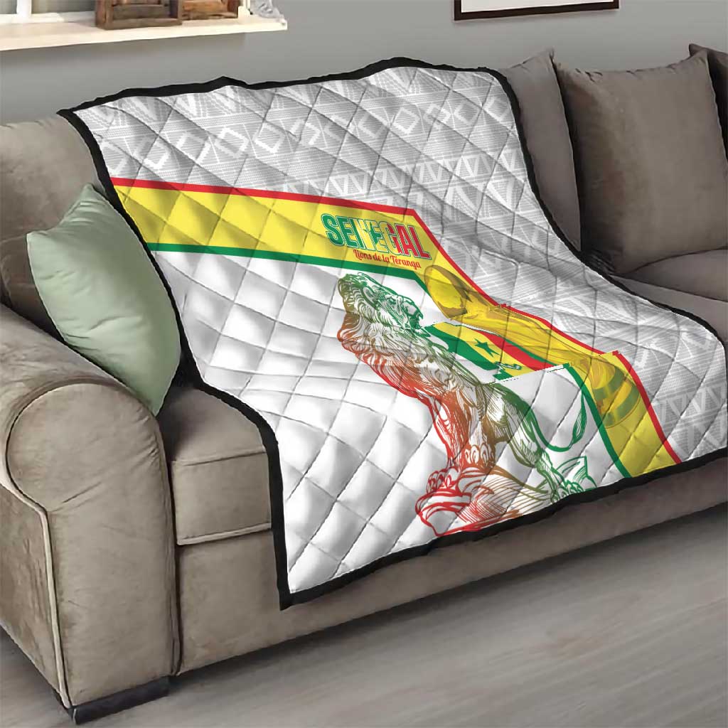 Senegal Football Quilt 2026 Come On Lions de la Teranga - Wonder Print Shop