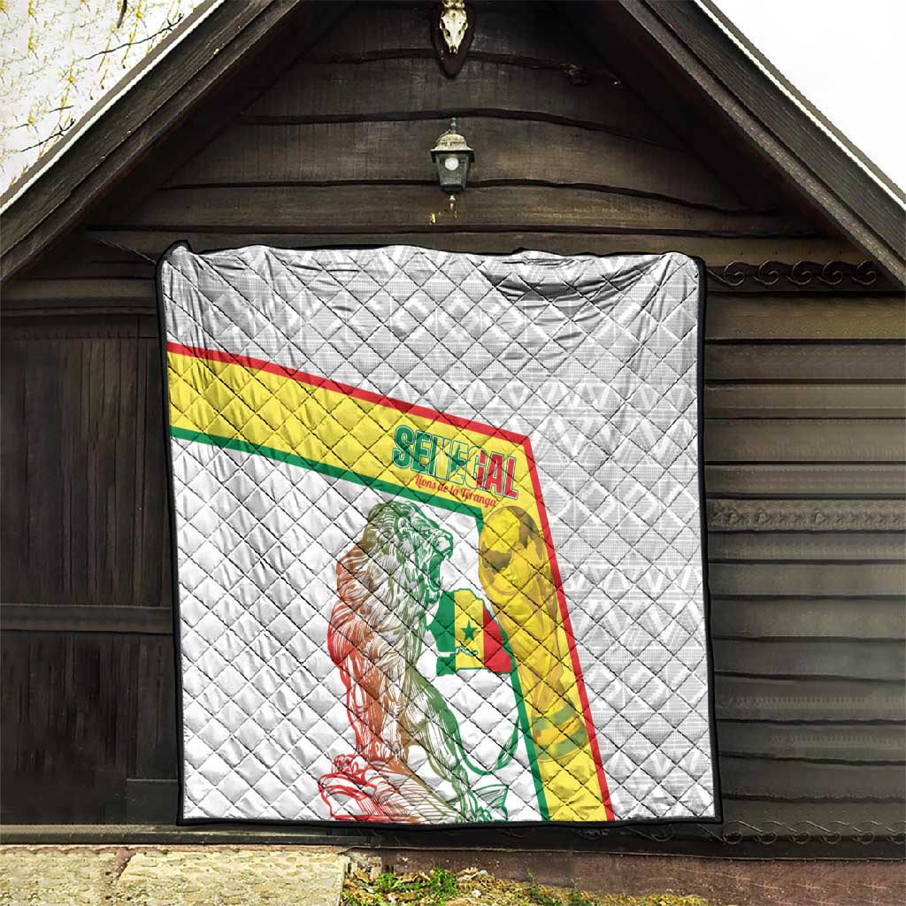 Senegal Football Quilt 2026 Come On Lions de la Teranga - Wonder Print Shop