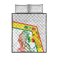 Senegal Football Quilt Bed Set 2026 Come On Lions de la Teranga - Wonder Print Shop