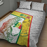 Senegal Football Quilt Bed Set 2026 Come On Lions de la Teranga - Wonder Print Shop