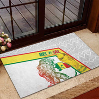 Senegal Football Rubber Doormat 2026 Come On Lions de la Teranga - Wonder Print Shop