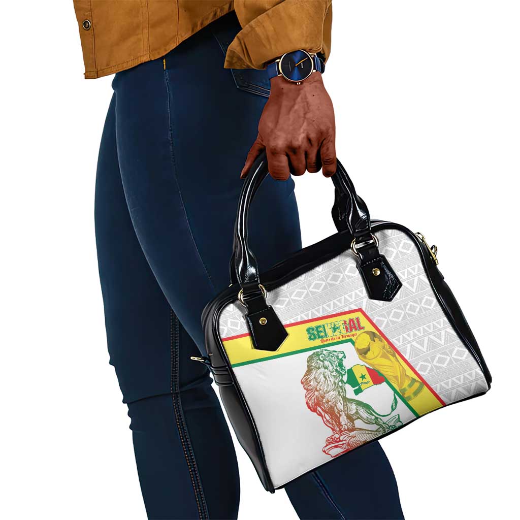 Senegal Football Shoulder Handbag 2026 Come On Lions de la Teranga - Wonder Print Shop