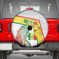 Senegal Football Spare Tire Cover 2026 Come On Lions de la Teranga - Wonder Print Shop