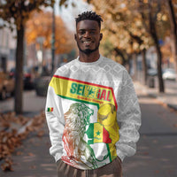 Personalized Senegal Football Sweatshirt 2026 Come On Lions de la Teranga - Wonder Print Shop