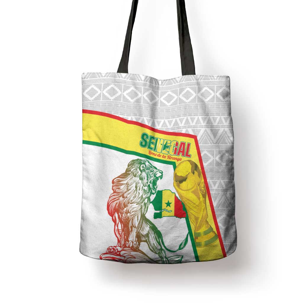 Senegal Football Tote Bag 2026 Come On Lions de la Teranga - Wonder Print Shop