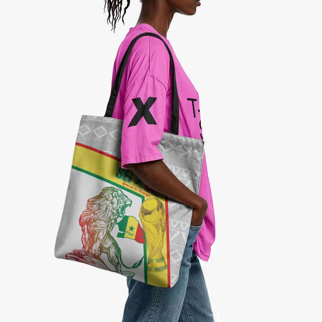 Senegal Football Tote Bag 2026 Come On Lions de la Teranga - Wonder Print Shop