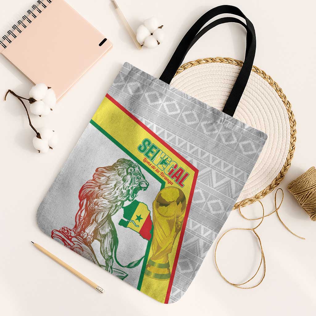 Senegal Football Tote Bag 2026 Come On Lions de la Teranga - Wonder Print Shop