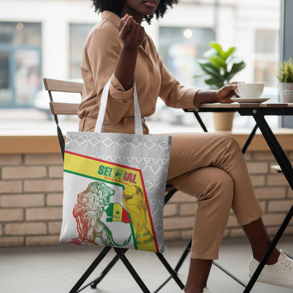 Senegal Football Tote Bag 2026 Come On Lions de la Teranga - Wonder Print Shop