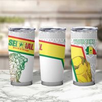 Personalized Senegal Football Tumbler Cup 2026 Come On Lions de la Teranga - Wonder Print Shop
