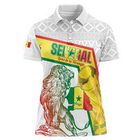 Personalized Senegal Football Women Polo Shirt 2026 Come On Lions de la Teranga LT14