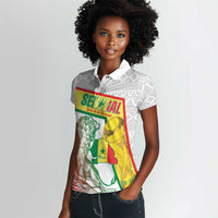 Personalized Senegal Football Women Polo Shirt 2026 Come On Lions de la Teranga LT14