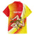 Personalized Sicilia La Trinacria Family Matching Long Sleeve Bodycon Dress and Hawaiian Shirt Sicilian Map Flag Color