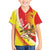 Personalized Sicilia La Trinacria Family Matching Puletasi and Hawaiian Shirt Sicilian Map Flag Color