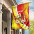 Personalized Sicilia La Trinacria Garden Flag Sicilian Map Flag Color