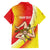 Personalized Sicilia La Trinacria Hawaiian Shirt Sicilian Map Flag Color
