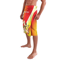 Personalized Sicilia La Trinacria Lavalava Sicilian Map Flag Color