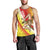 Personalized Sicilia La Trinacria Men Tank Top Sicilian Map Flag Color