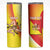 Personalized Sicilia La Trinacria Skinny Tumbler Sicilian Map Flag Color