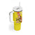 Personalized Sicilia La Trinacria Tumbler With Handle Sicilian Map Flag Color