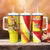 Personalized Sicilia La Trinacria Tumbler With Handle Sicilian Map Flag Color