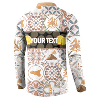 Personalized Sicilia National Symbols With Mosaic Motifs Button Sweatshirt