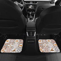 Personalized Sicilia National Symbols With Mosaic Motifs Car Mats
