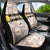 Personalized Sicilia National Symbols With Mosaic Motifs Car Seat Cover